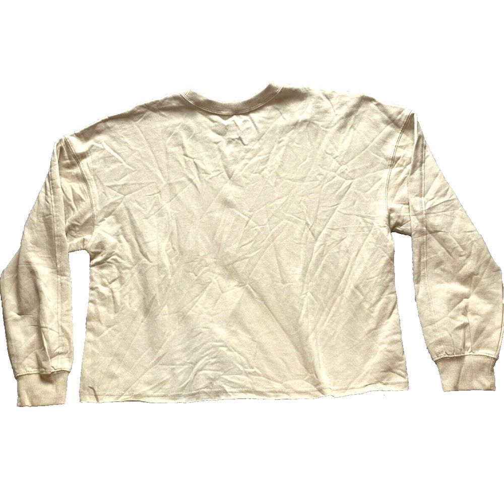 Barbie‎ Sweatshirt Womens Large Beige Ethnic Pride Oversized Pullover Ladies - Picture 4 of 7